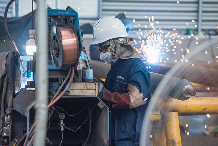 黄石网架焊接车间